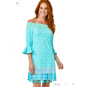 Coastal Cottage Off The Shoulder Dress